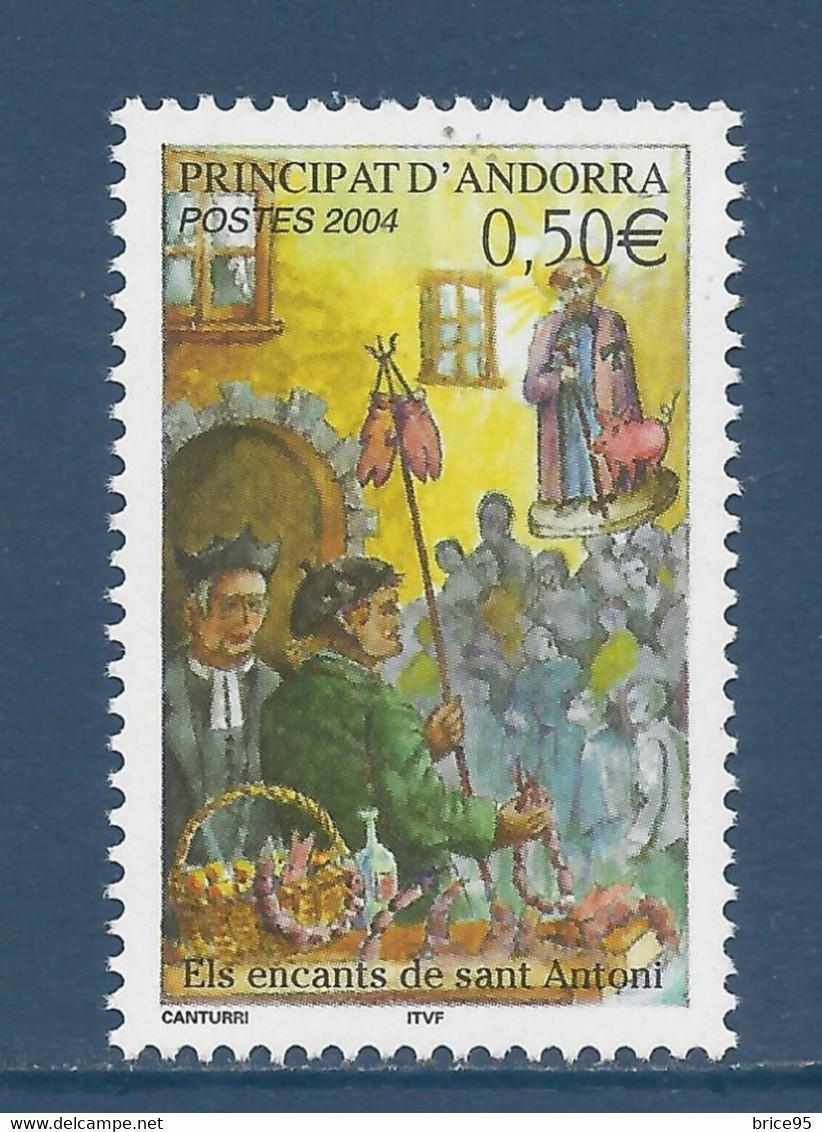 Andorre Français - YT N° 591 ** - Neuf Sans Charnière - 2004 - Ungebraucht