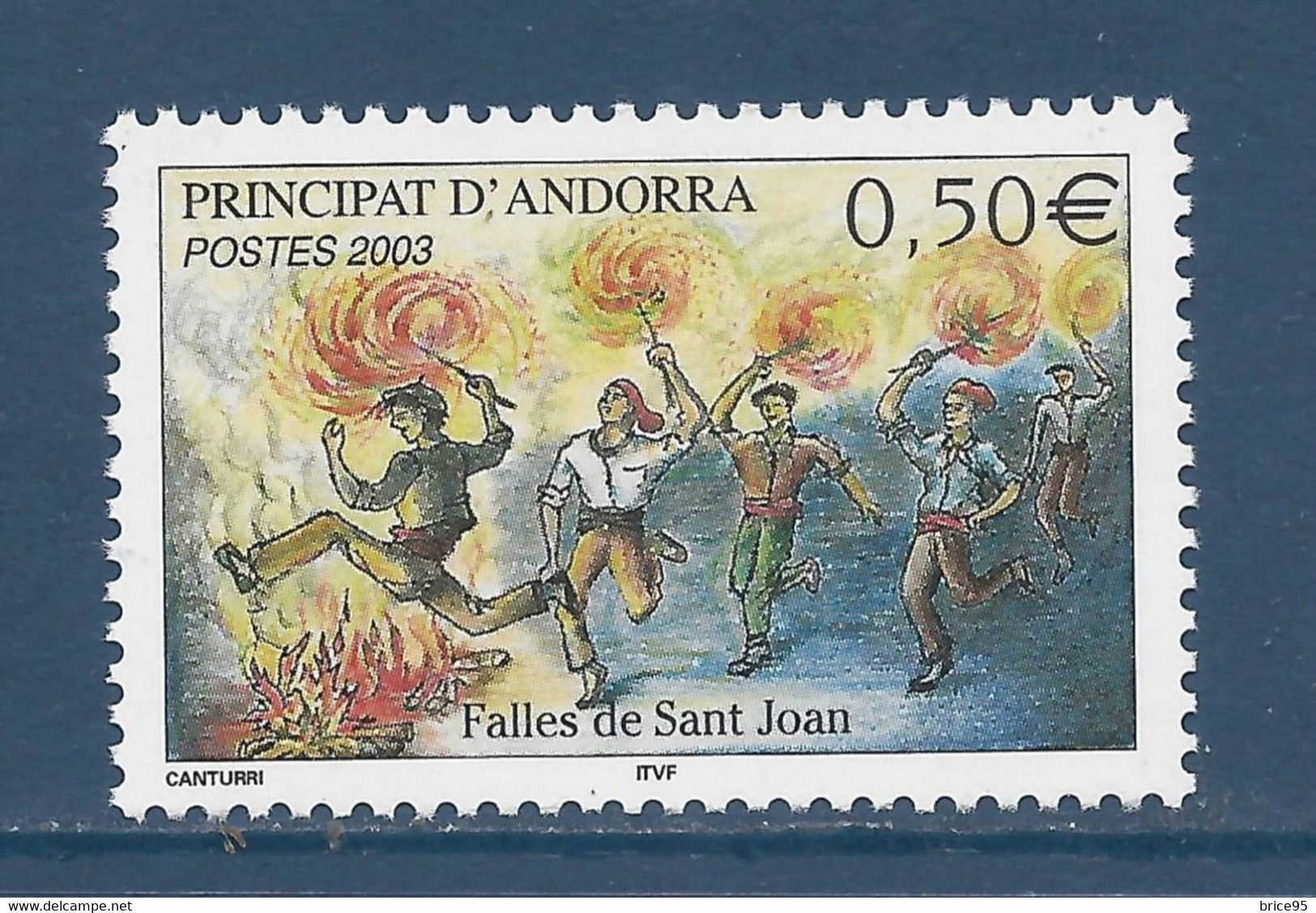 Andorre Français - YT N° 581 ** - Neuf Sans Charnière - 2003 - Neufs