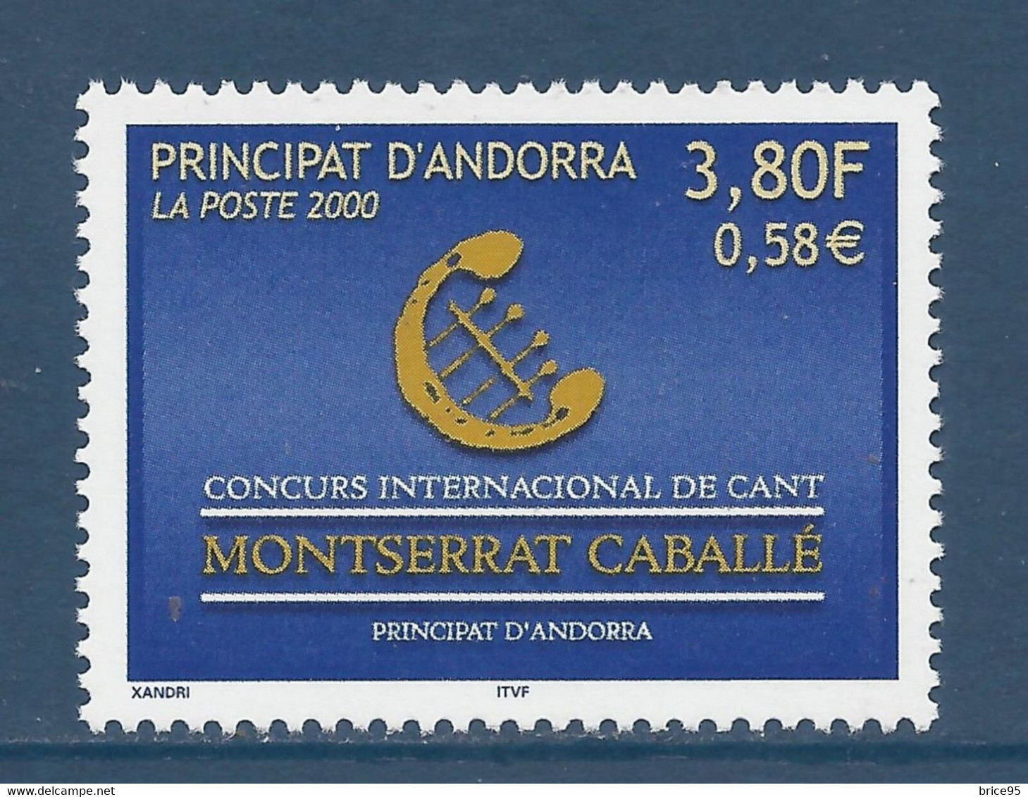 Andorre Français - YT N° 527 ** - Neuf Sans Charnière - 2000 - Unused Stamps