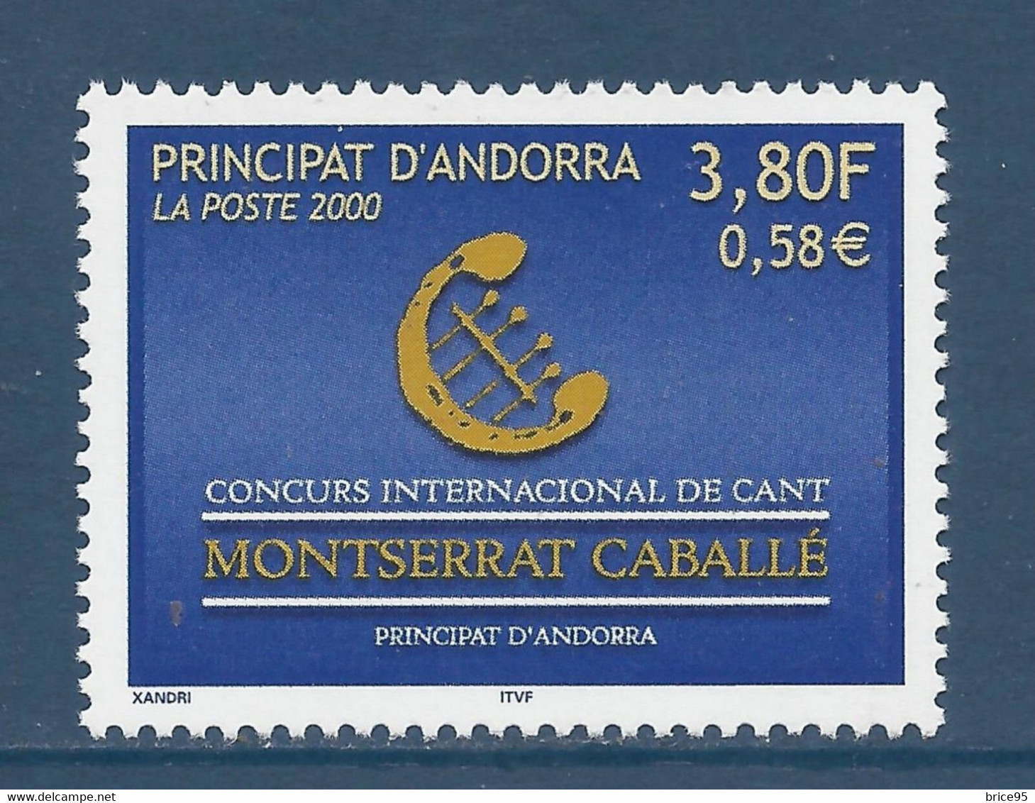 Andorre Français - YT N° 527 ** - Neuf Sans Charnière - 2000 - Neufs