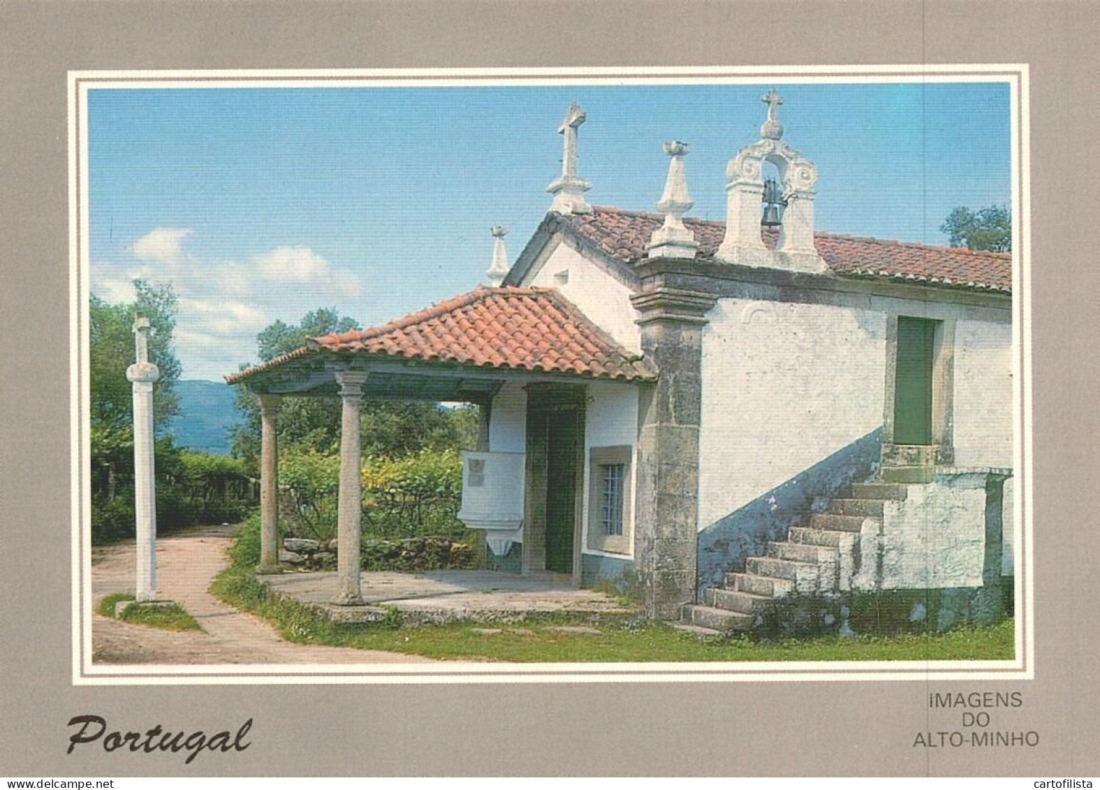 PONTE DE LIMA - Capela De Nª. Srª Das Neves - LUSOCOLOR  (2 Scans) - Viana Do Castelo