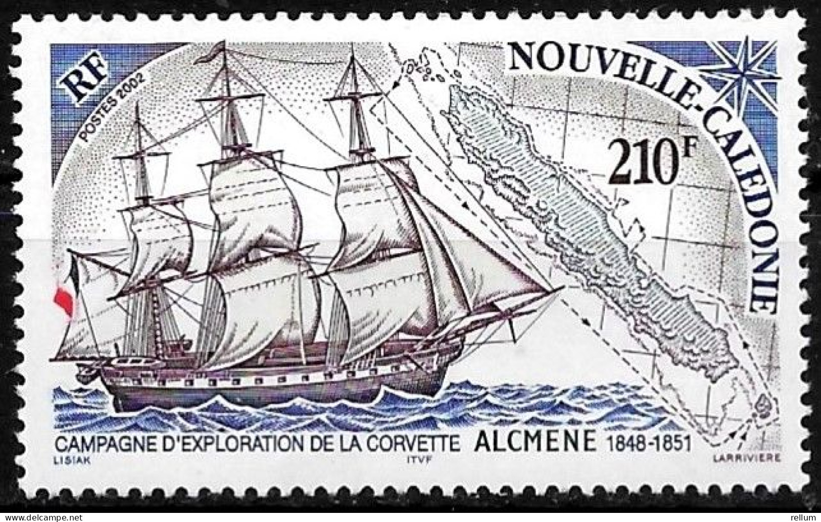 Nouvelle Calédonie 2002 - Yvert Et Tellier Nr. 872 - Michel Nr. 1274 ** - Ungebraucht