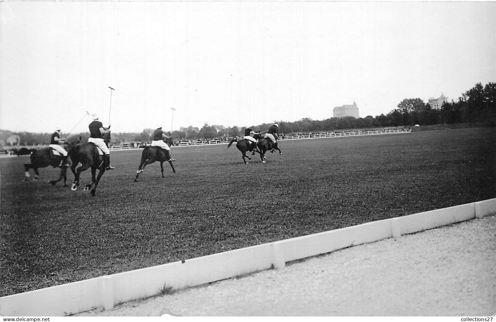 88-VITTEL- 4 CARTES PHOTOS- CHAMP DE COURSES DE VITTEL- PARTIE DE POLLO - PHOTO DOMINIQUE GALEOTTI - Vittel