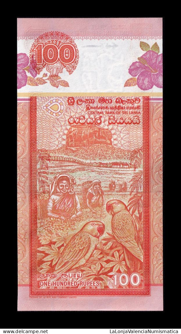 Sri Lanka 100 Rupees 2001 Pick 111b Sc Unc - Sri Lanka