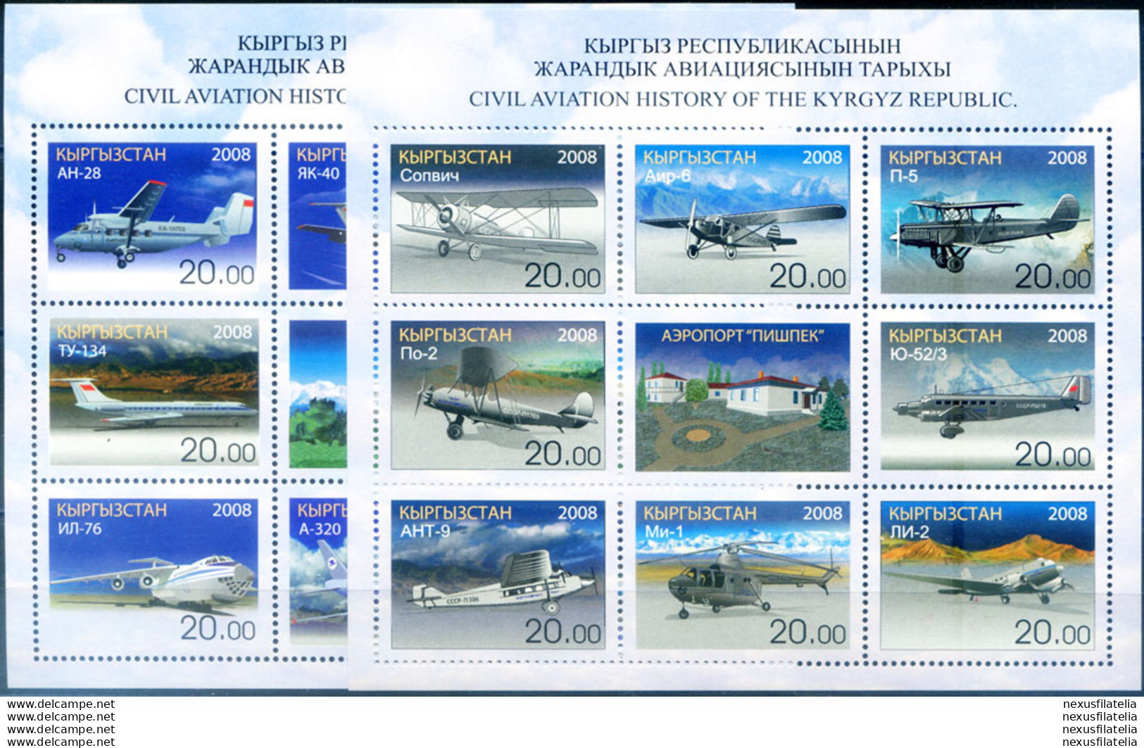 Aviazione 2008. - Kyrgyzstan