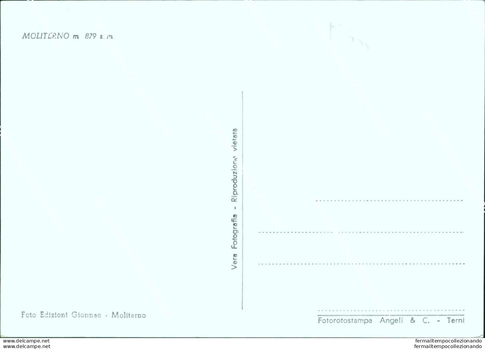 Bi566 Cartolina Moliterno Il Castello Provincia Di Potenza - Potenza