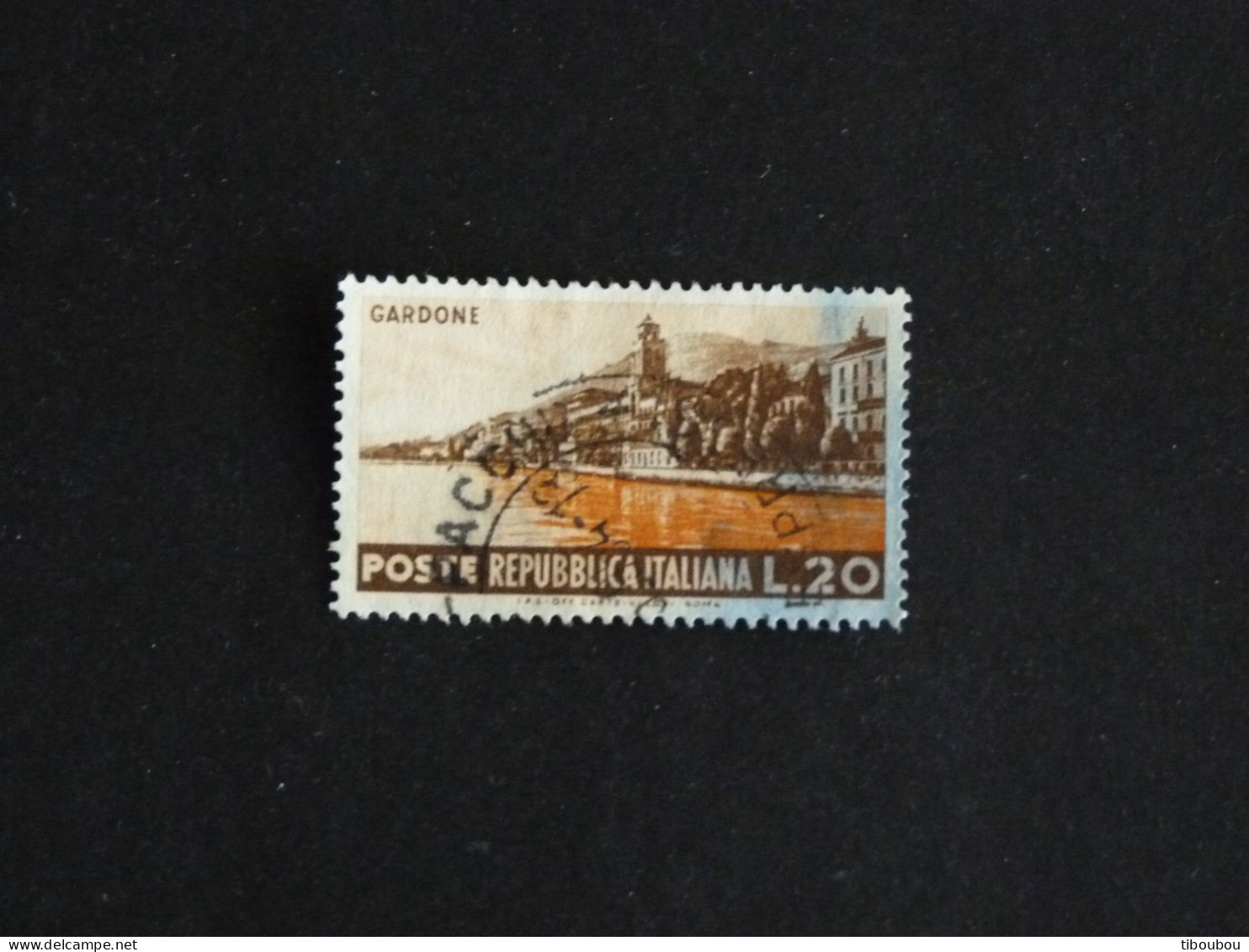 ITALIE ITALIA YT 666 OBLITERE - GARDONE - 1946-60: Used