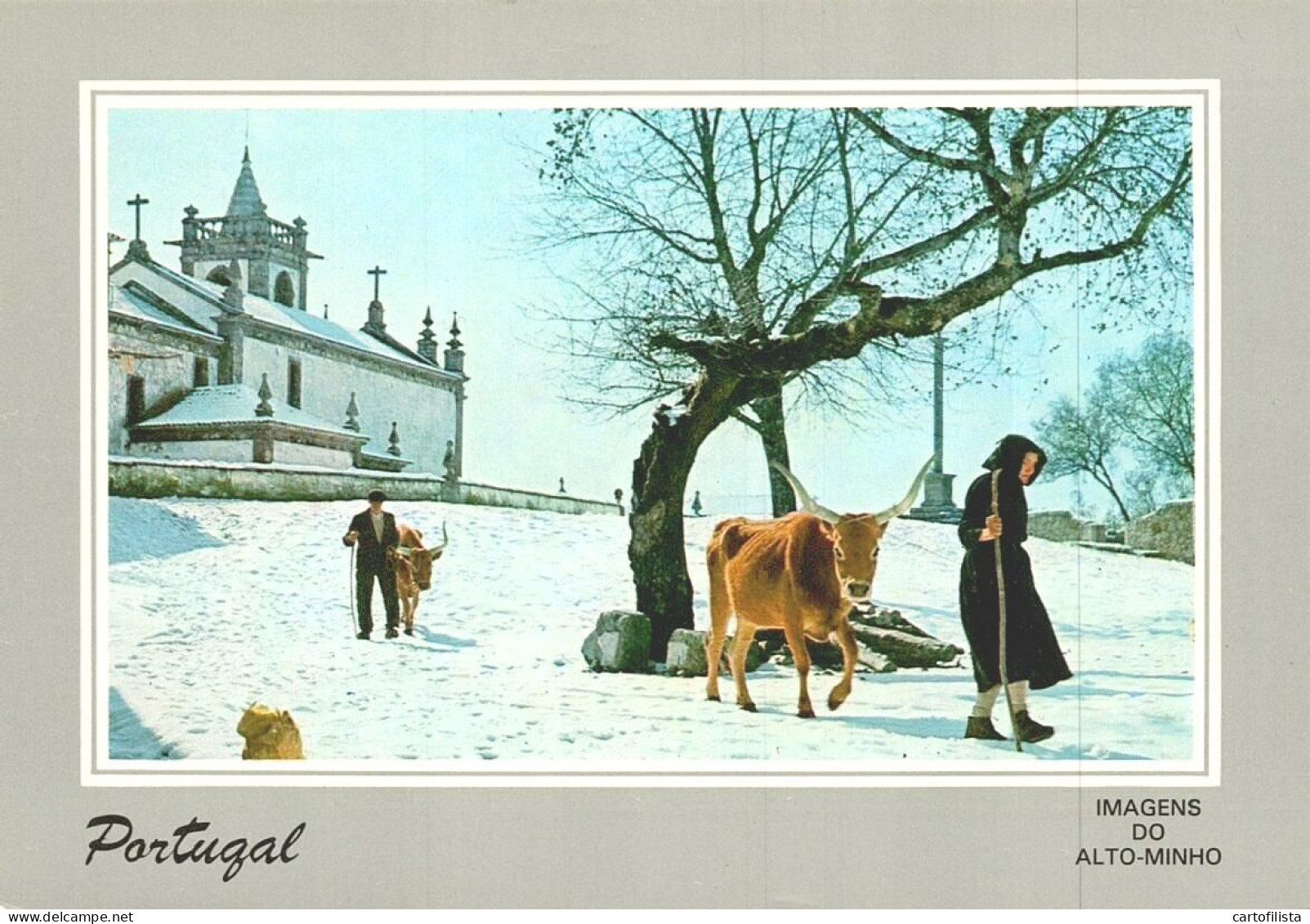 SERRA D'ARGA - Manhã De Inverno - LUSOCOLOR  (2 Scans) - Viana Do Castelo