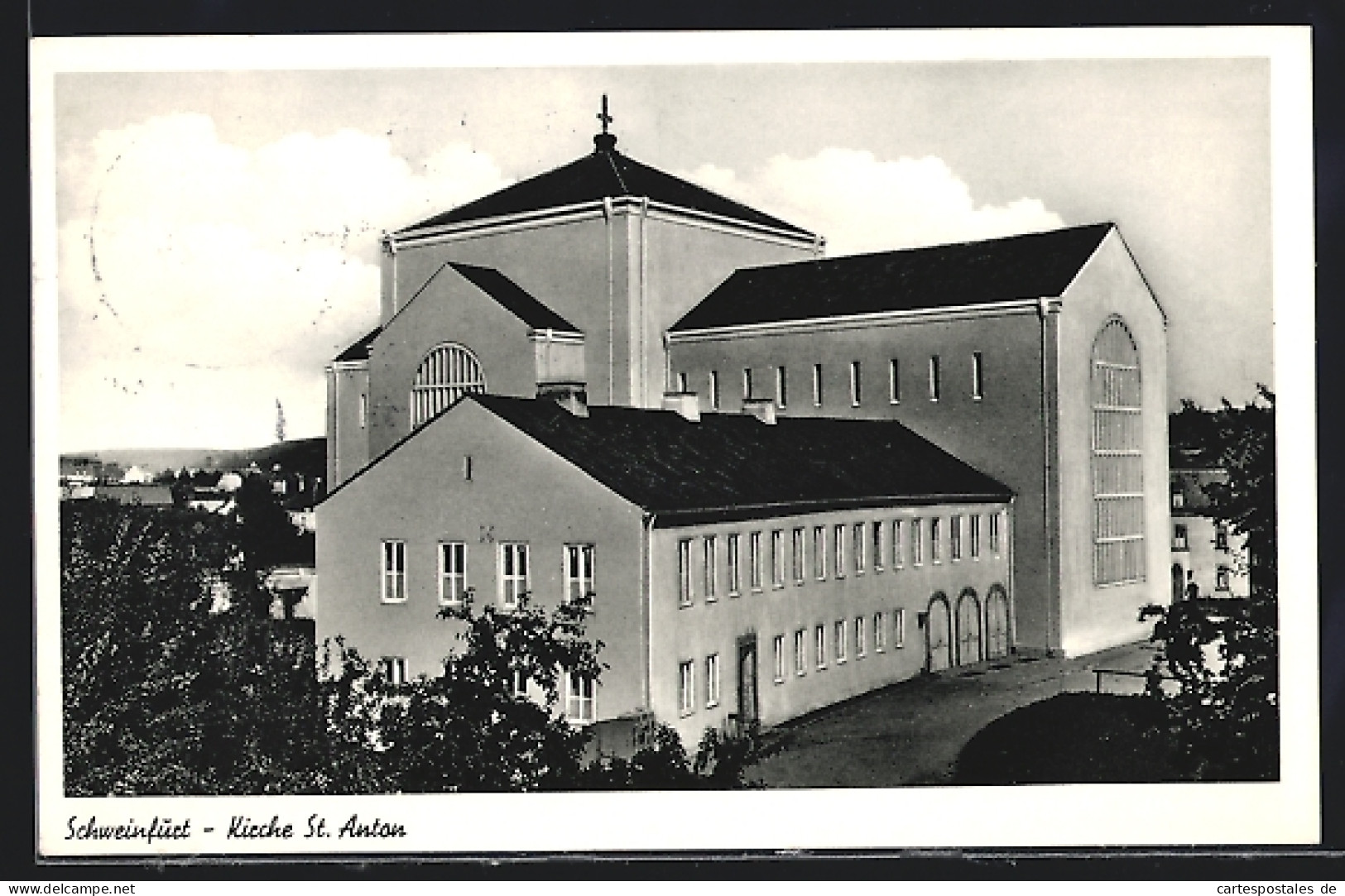 AK Schweinfurt, Kirche St. Anton  - Schweinfurt