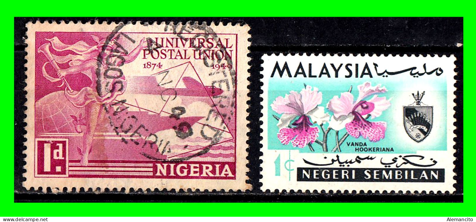 NIGERIA  REPUBLICA ( AFRICA )  SELLOS UNION UNIVERSAL POSTAL Y MALASIA - Mauritanie (1960-...)