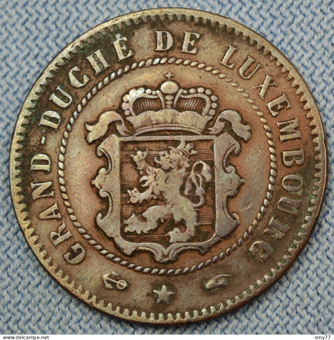 Luxembourg • 5 Centimes 1860 • Slightly Cleaned • Luxemburg •  [24-577] - Luxembourg