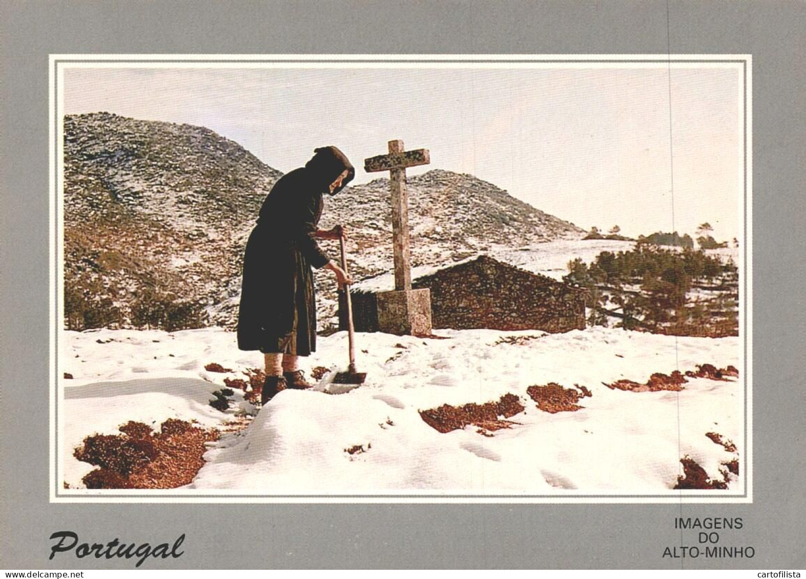 SERRA D'ARGA - Manhã De Inverno - LUSOCOLOR  (2 Scans) - Viana Do Castelo