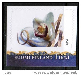 2004 Finland Personalized Stamp, Flower ** . - Unused Stamps