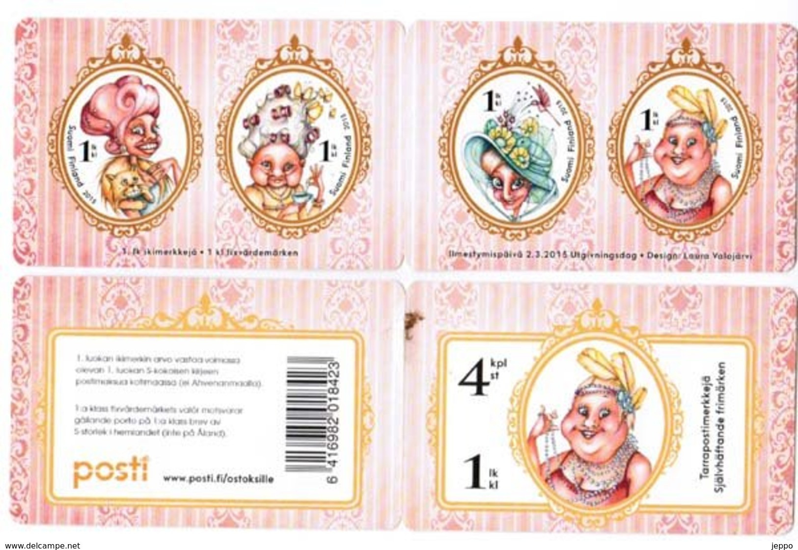 2015 Finland, Mirror, Mirror Booklet MNH. - Postzegelboekjes