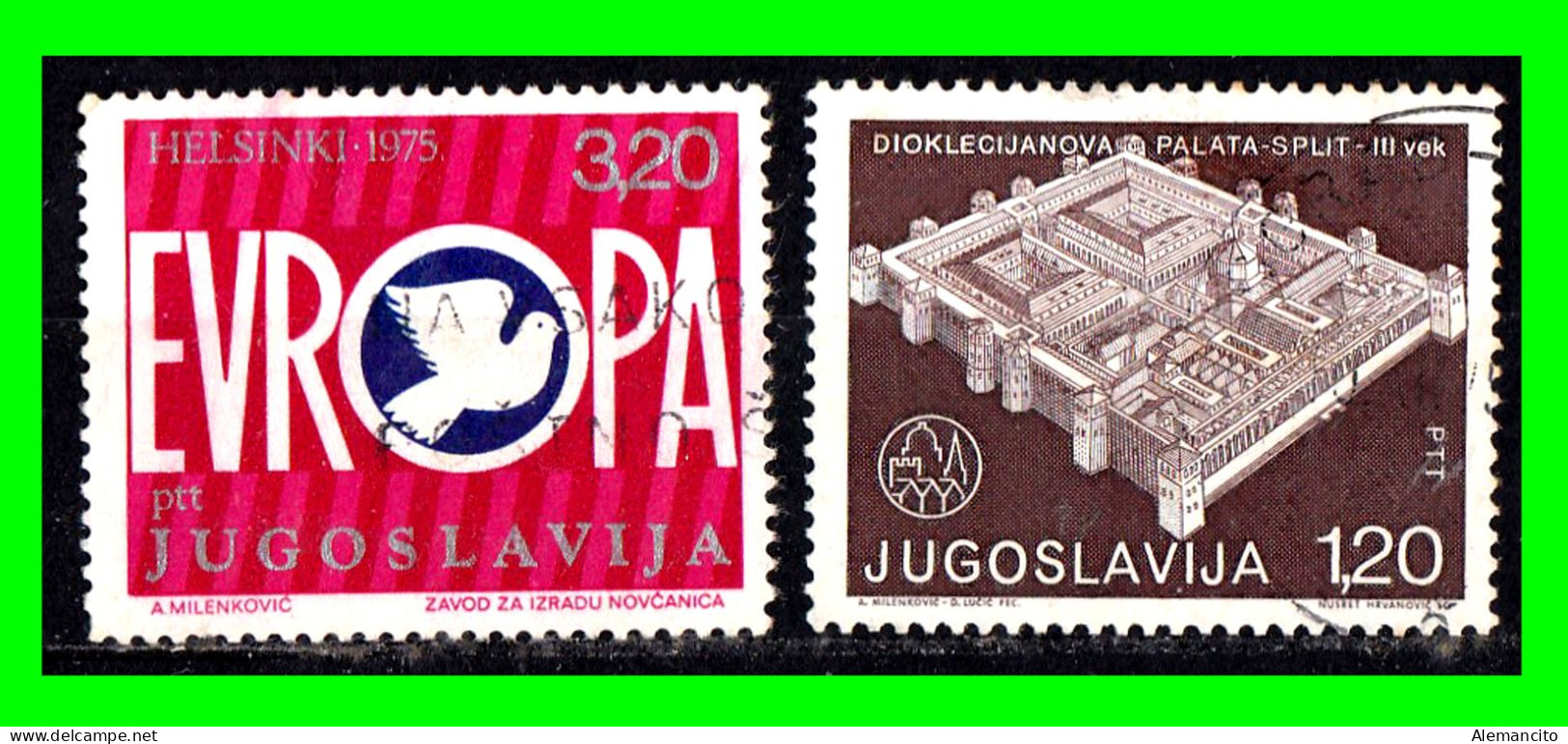 JUGOSLAVIJA ( EUROPA )  SELLOS TEMATICA EUROPA SEPT - Used Stamps