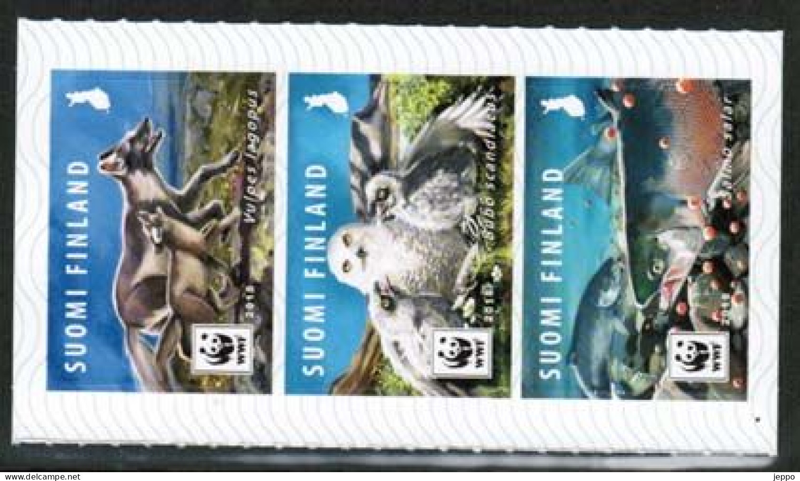 2018 Finland, WWF Endangered Animals, MNH . - Gufi E Civette