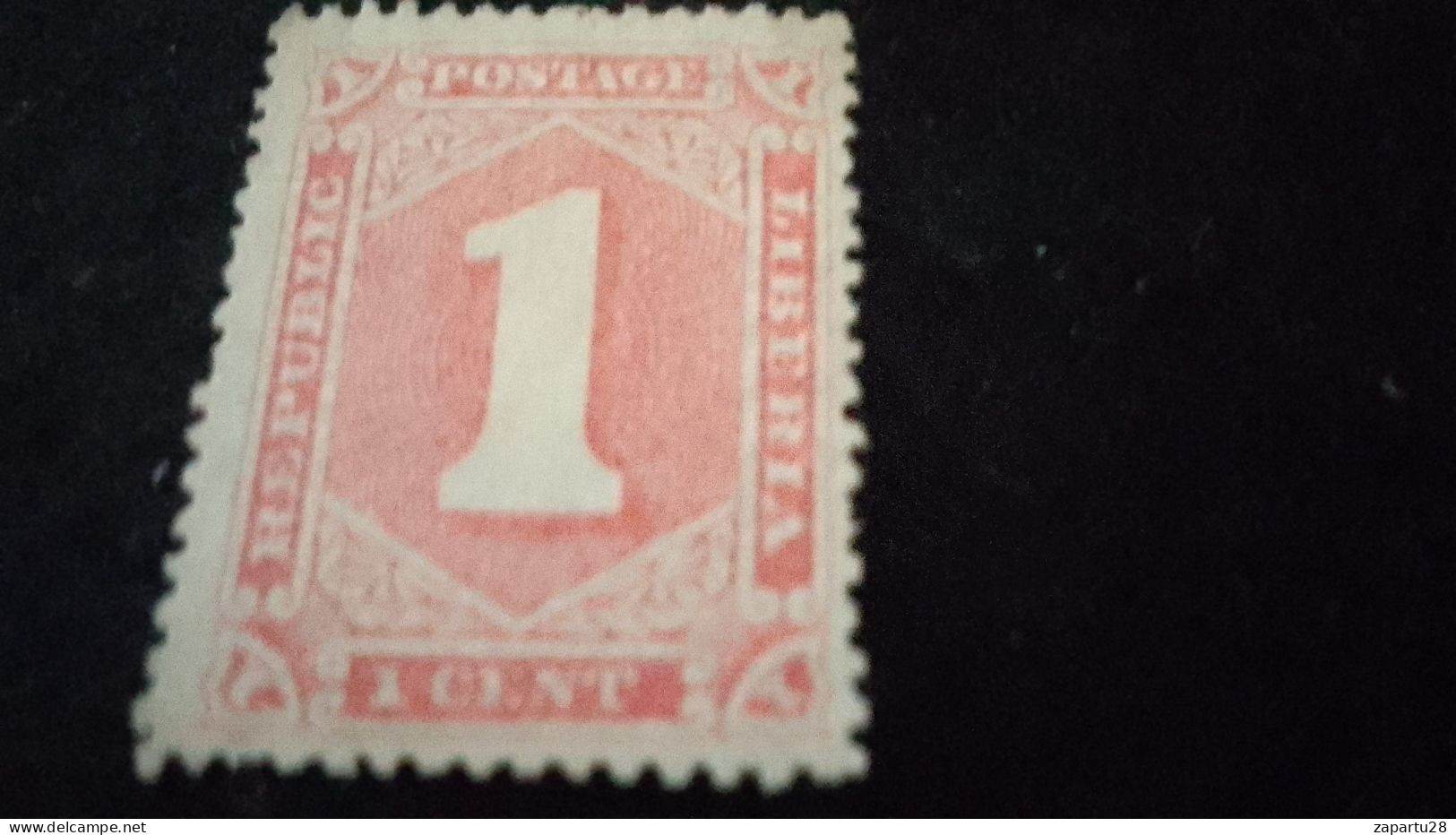 LİBERYA--1896-  1C.      DAMGASIZ - Liberia