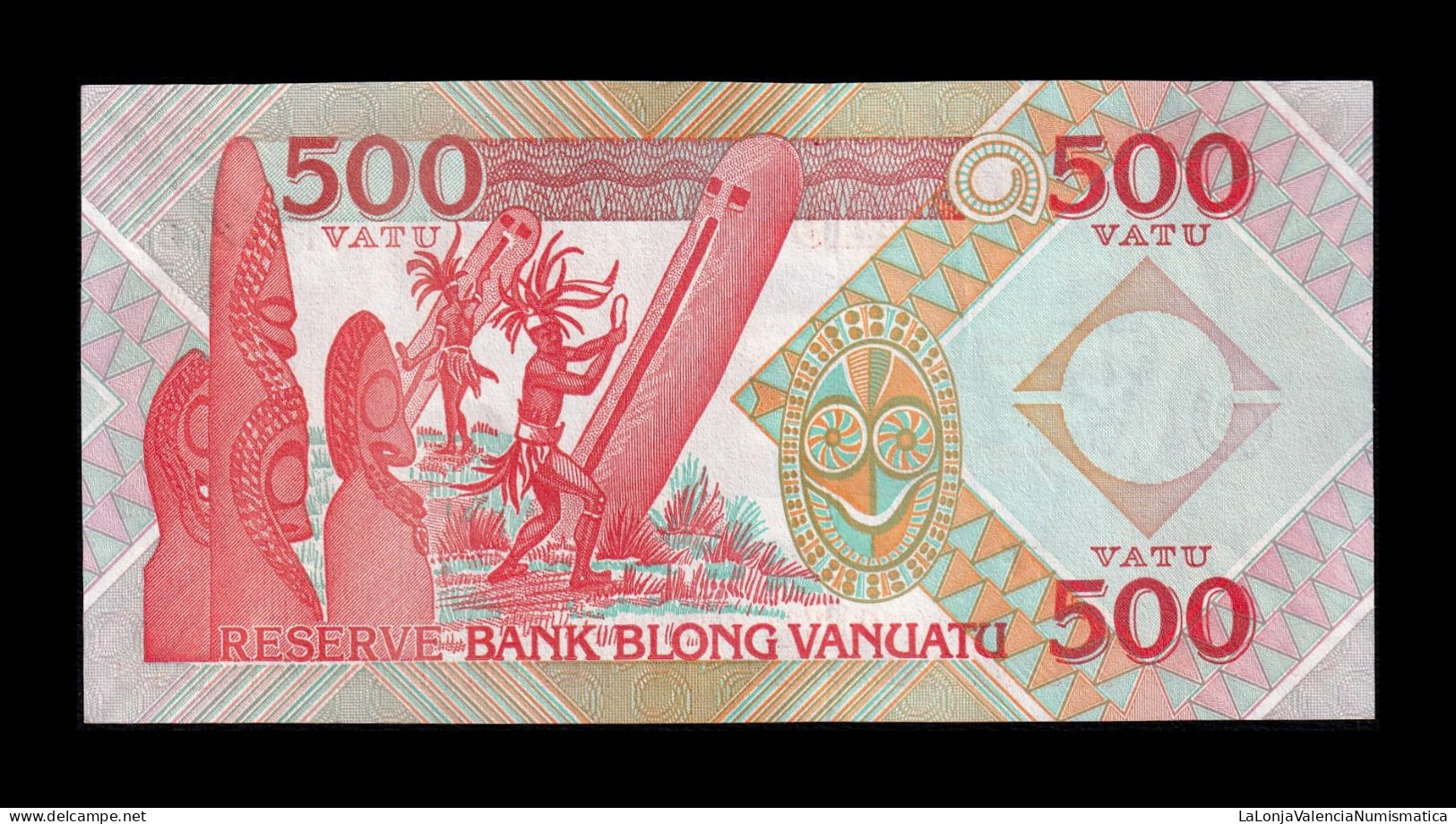 Vanuatu 500 Vatu 2006 Pick 5c Sc Unc - Vanuatu