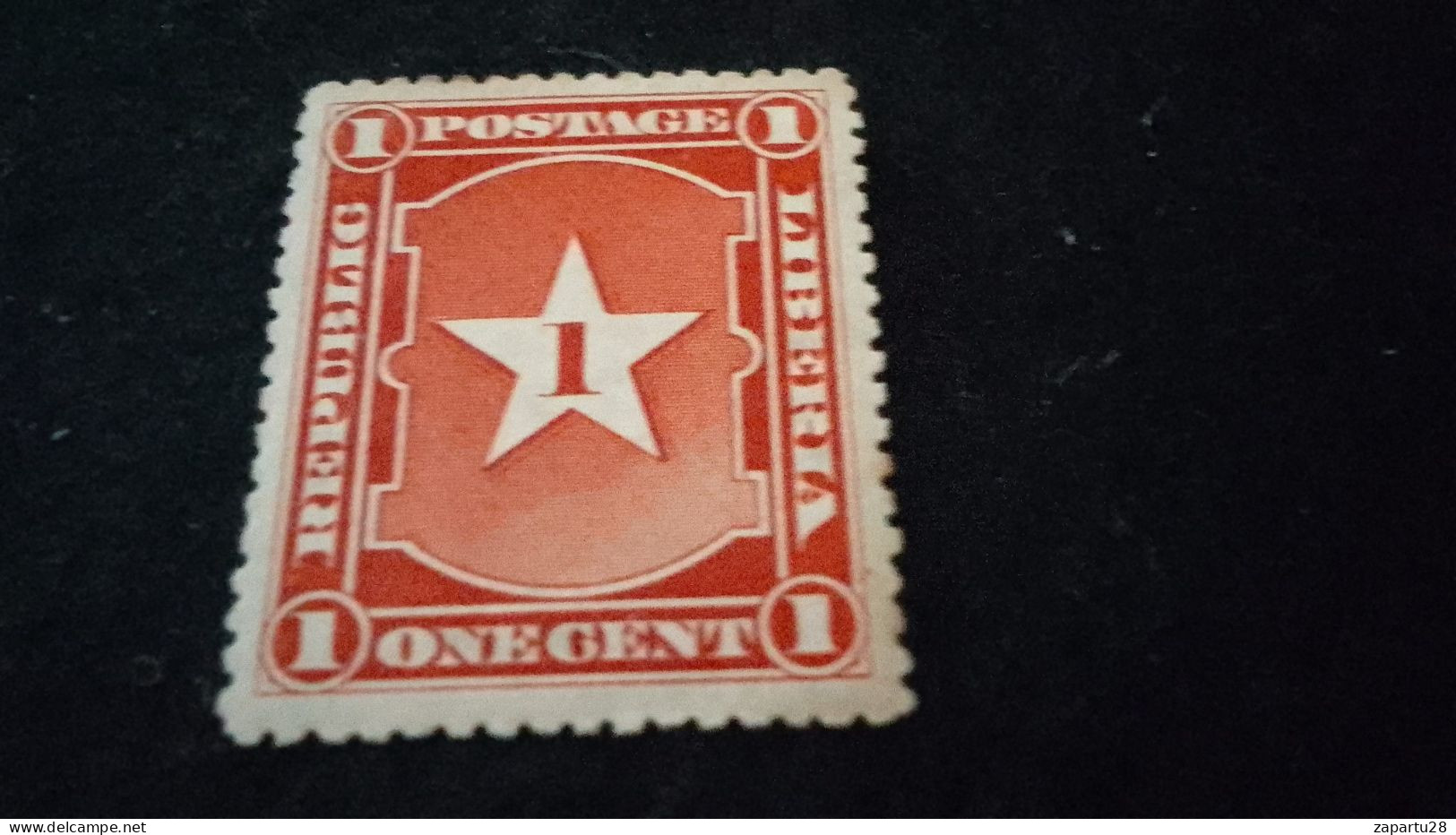 LİBERYA--1892-  1C.      DAMGASIZ - Liberia