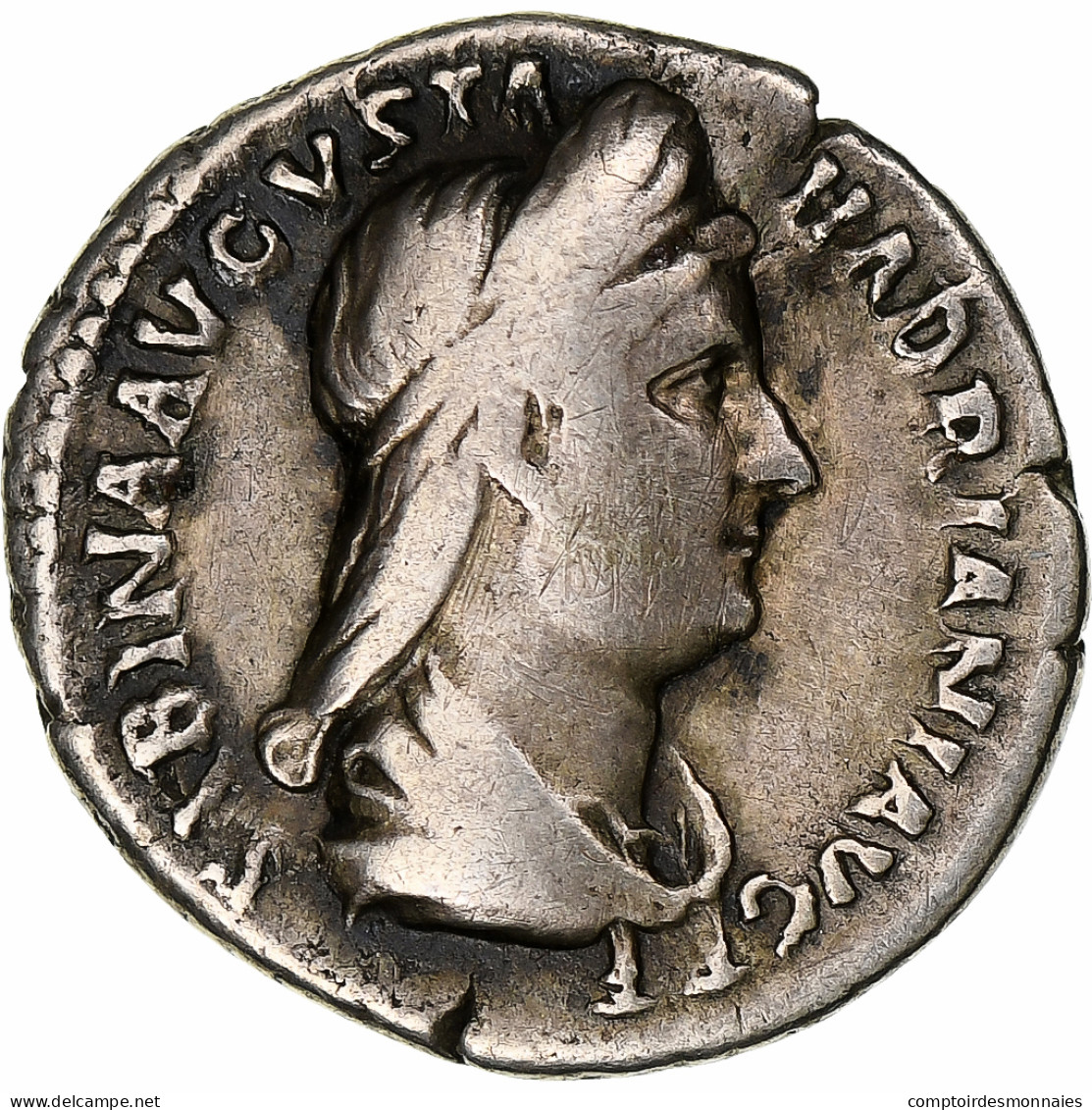 Sabine, Denier, 130-133, Rome, Argent, TB+, RIC:2504 - La Dinastía Antonina (96 / 192)