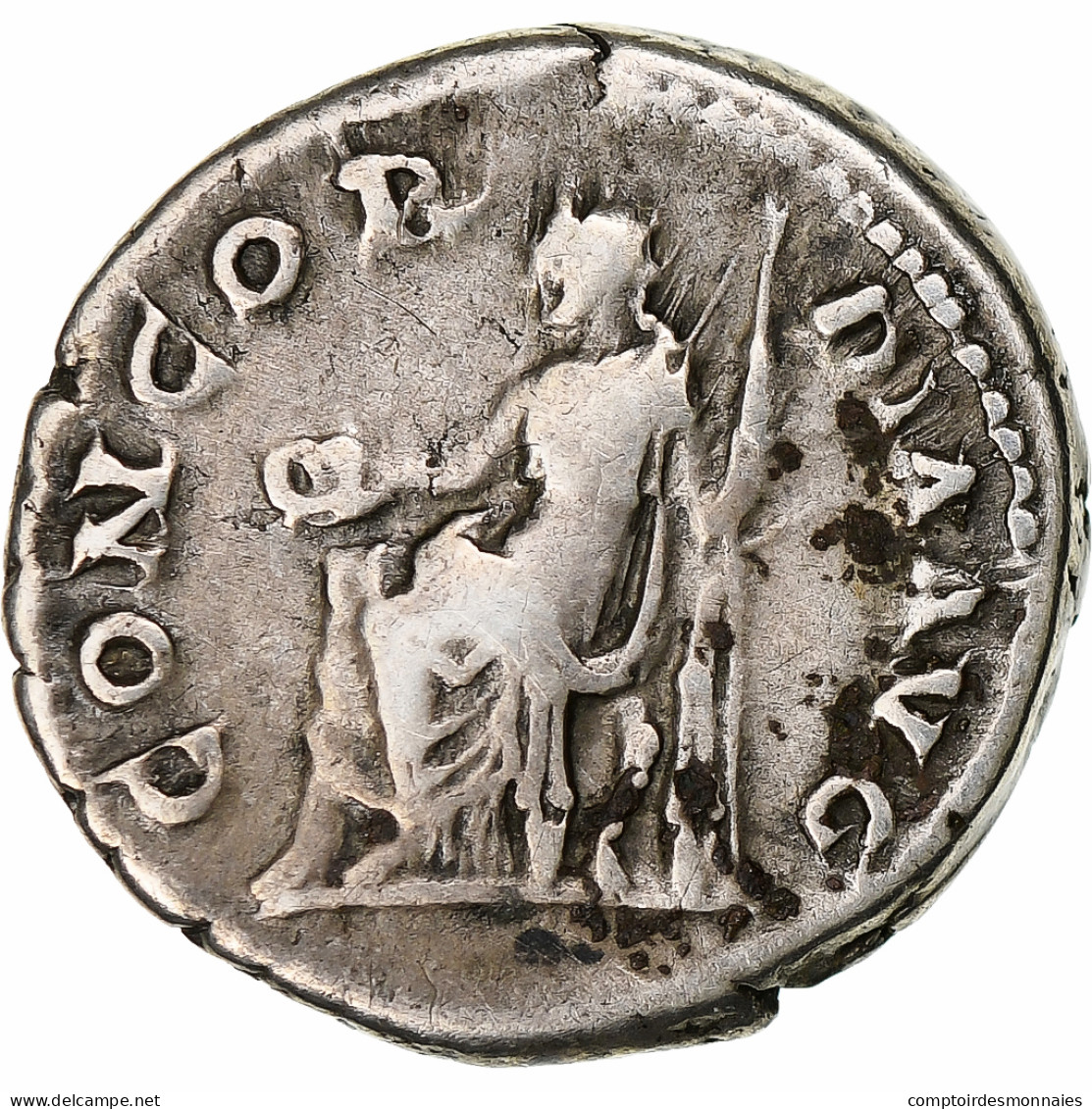 Sabine, Denier, 130-133, Rome, Argent, TB+, RIC:2504 - La Dinastia Antonina (96 / 192)