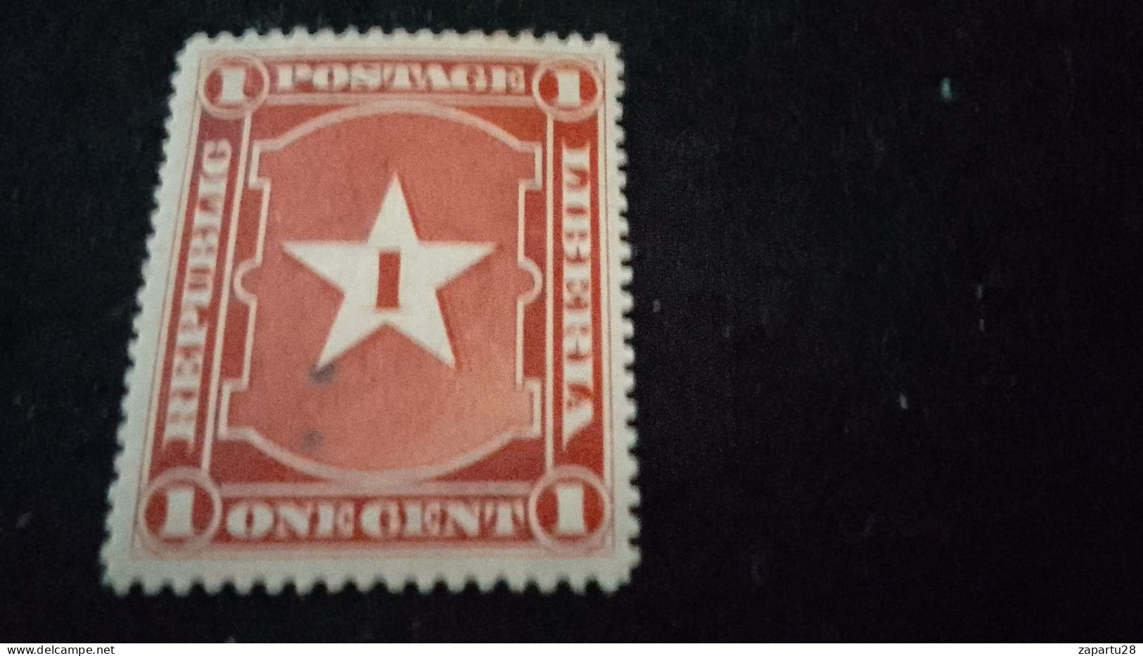 LİBERYA--1892-  1C.      DAMGASIZ - Liberia