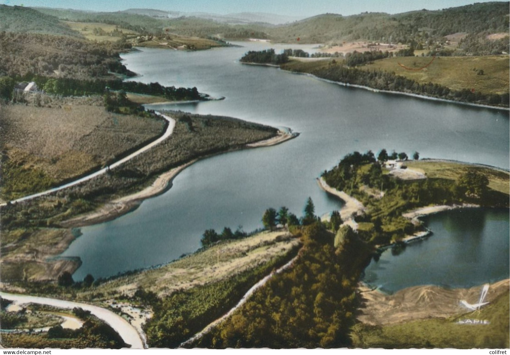 34 - La Salvetat-sur-Agout  -  Lac De Raviège Et Les Iles De Rebondine - La Salvetat