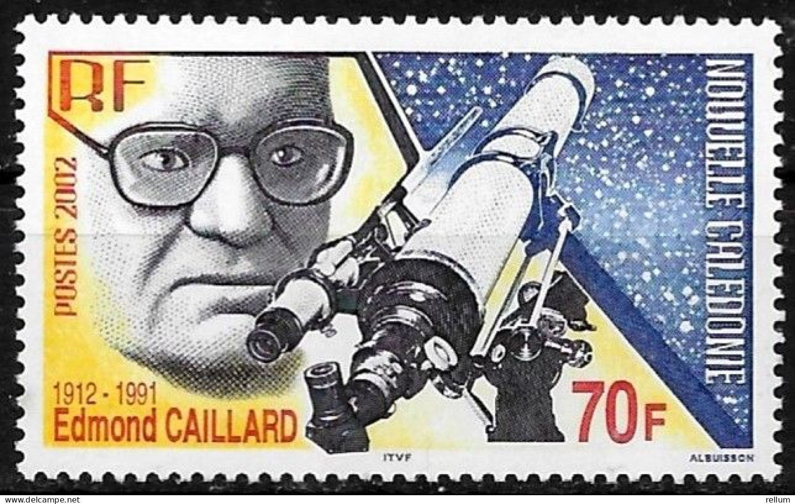 Nouvelle Calédonie 2002 - Yvert Et Tellier Nr. 874 - Michel Nr. 1276 ** - Unused Stamps