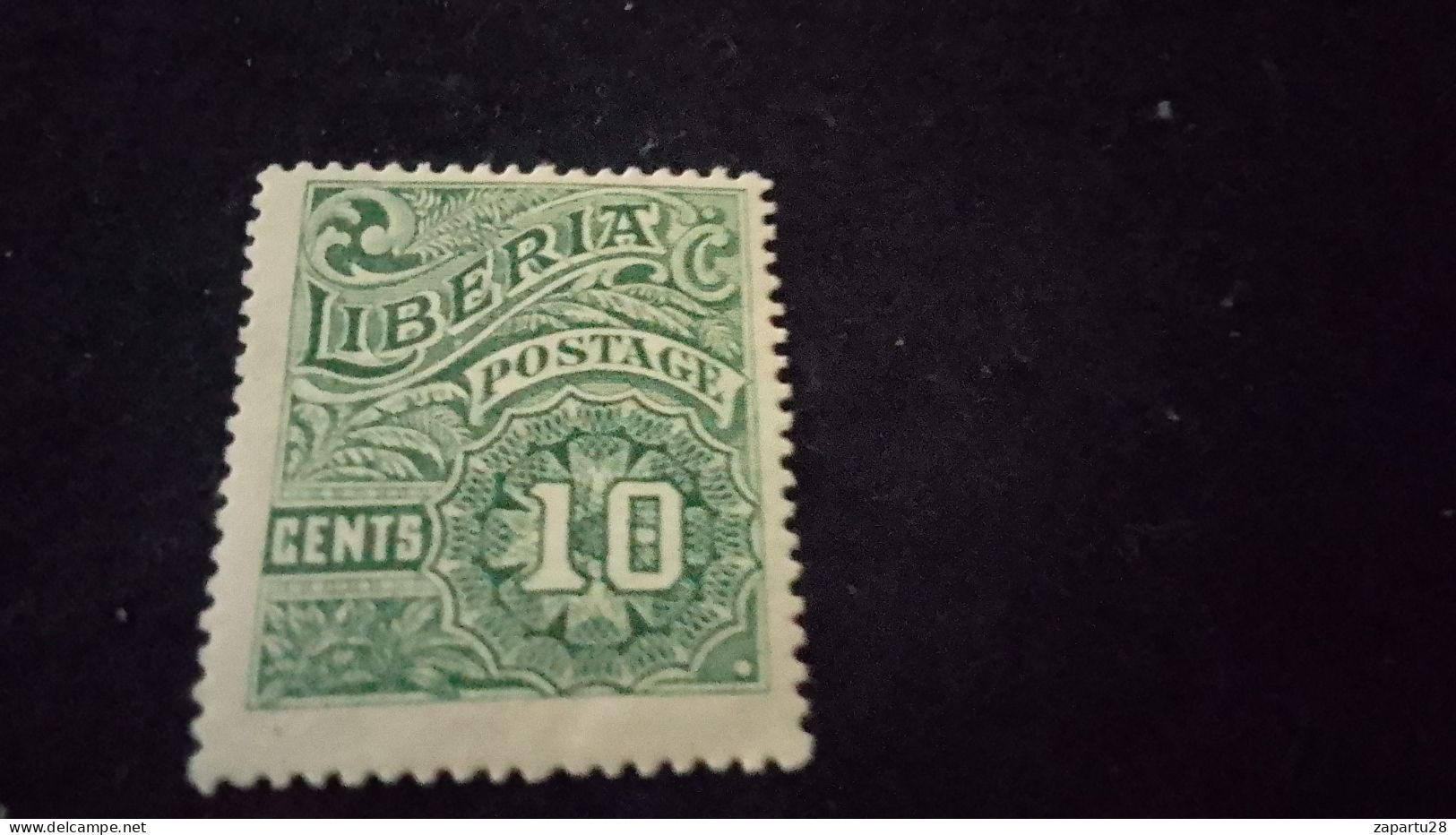 LİBERYA--1892-  10C.      DAMGASIZ   OFFİCİAL - Liberia