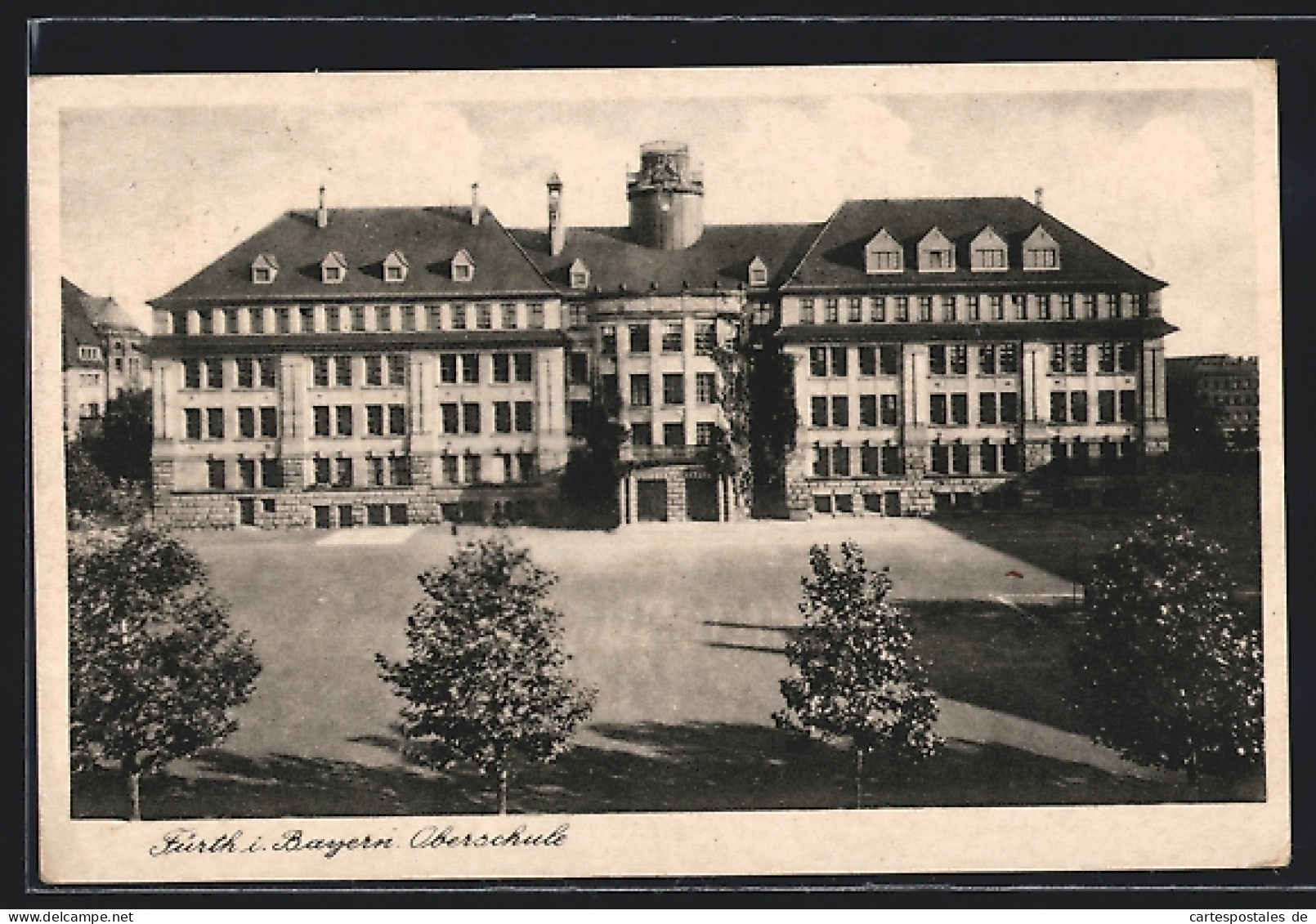 AK Fürth I. Bayern, Oberschule Im Sonnenschein  - Fuerth