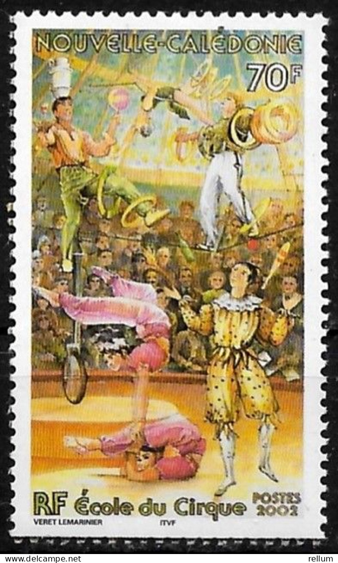 Nouvelle Calédonie 2002 - Yvert Et Tellier Nr. 875 - Michel Nr. 1277 ** - Unused Stamps