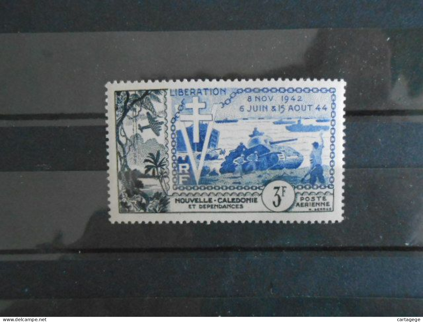 NLE-CALEDONIE YT PA 65 - 10e ANNIVERSAIRE DE LA LIBERATION* - Unused Stamps