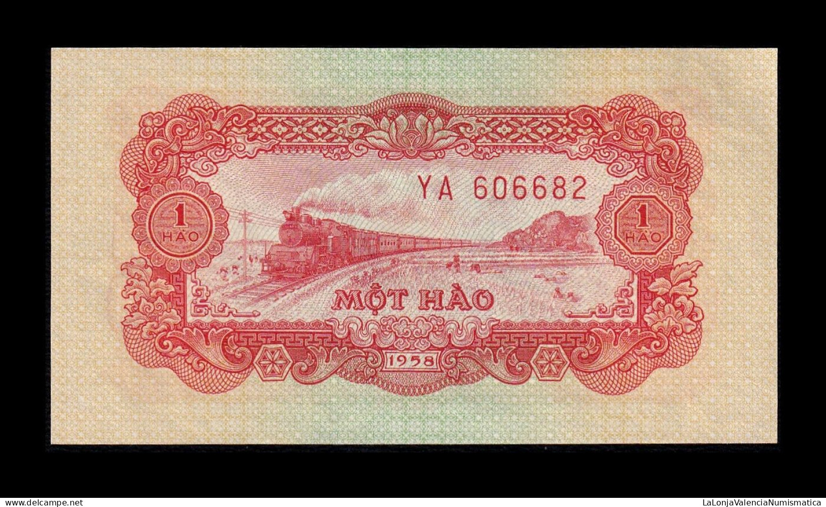 Vietnam 1 Hao (0,10 Dong) 1958 Pick 68 Sc Unc - Viêt-Nam