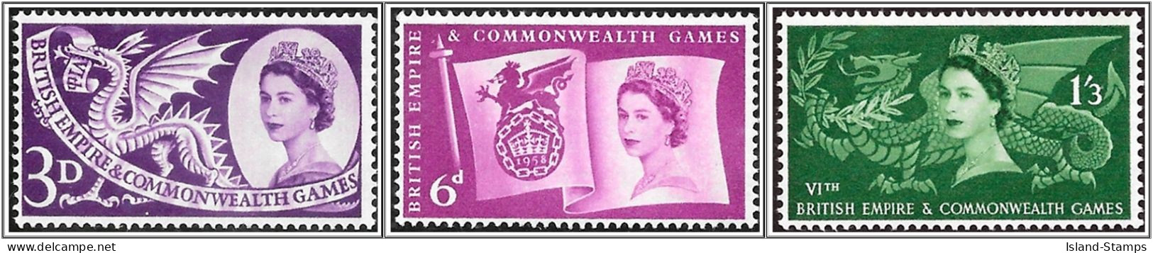 1958_Games Very Light Mounted Mint Hrd2a - Nuovi