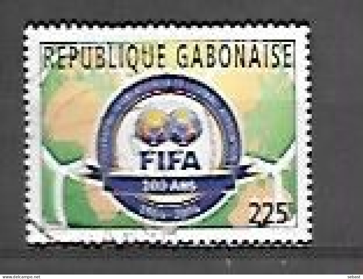 TIMBRE OBLITERE DU GABON DE 2004 N° MICHEL 1672 - Gabón (1960-...)