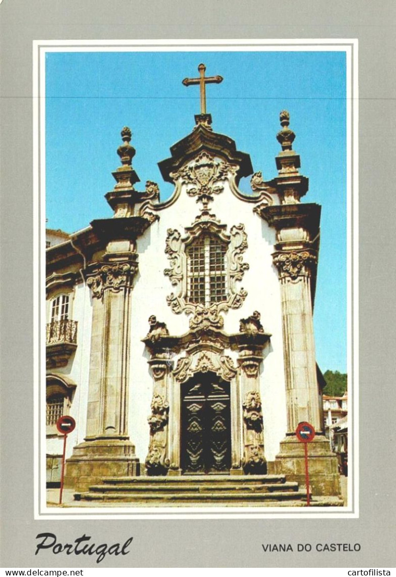 VIANA DO CASTELO - Capela Da Casa Malheiros Reimão - LUSOCOLOR  (2 Scans) - Viana Do Castelo