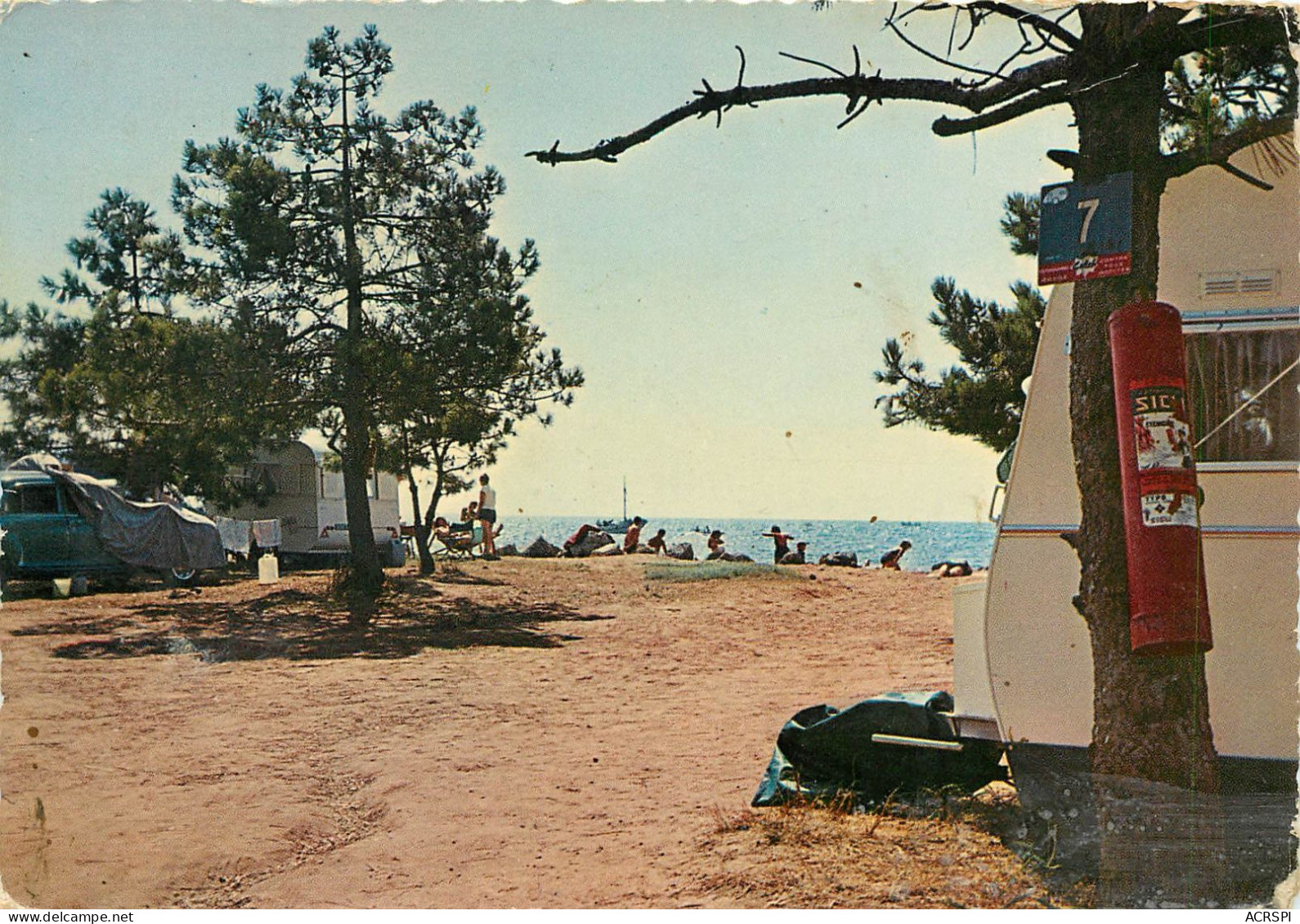 COTE D'AZUR LA LONDE LES MAURES CAMPING LE PANSARD  (scan Recto-verso) KEVREN0407 - La Londe Les Maures