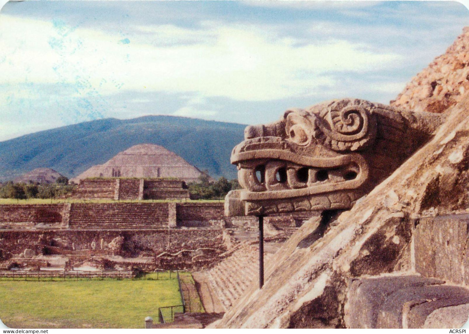 MEXIQUE TETE DE SERPENT (scan Recto-verso) KEVREN0469 - Mexiko