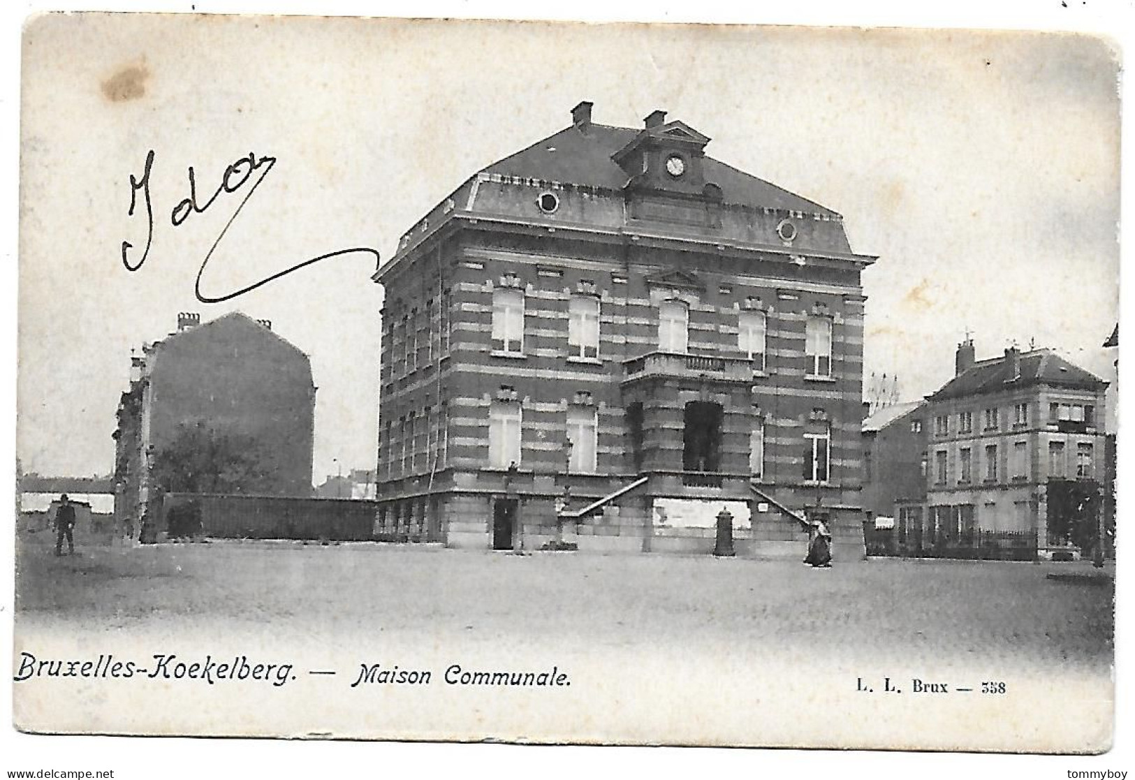 CPA Bruxelles-Koekelberg, Maison Communale - Koekelberg