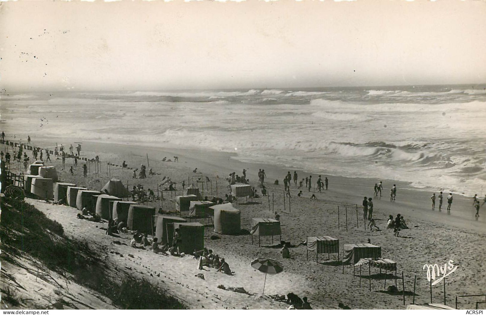 LANDES MIMIZAN LA PLAGE (scan Recto-verso) KEVREN0493 - Mimizan Plage