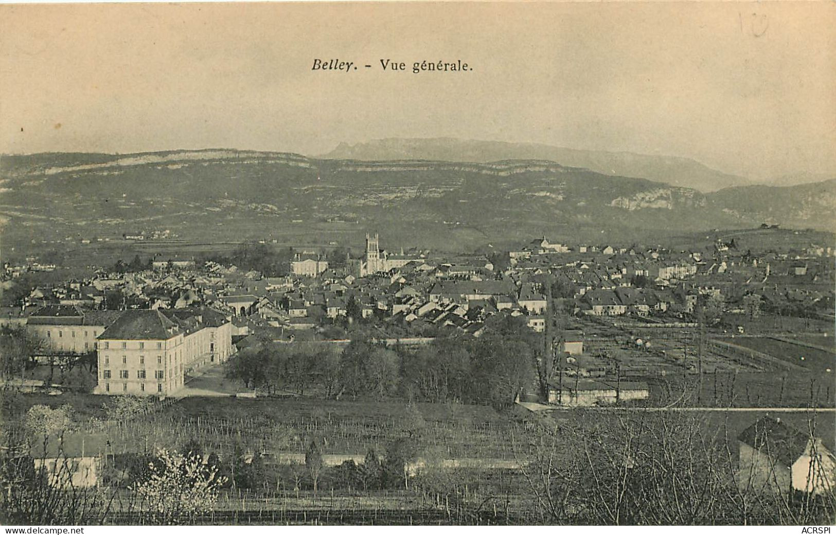 AIN BELLEY VUE GENERALE  (scan Recto-verso) KEVREN0491 - Belley