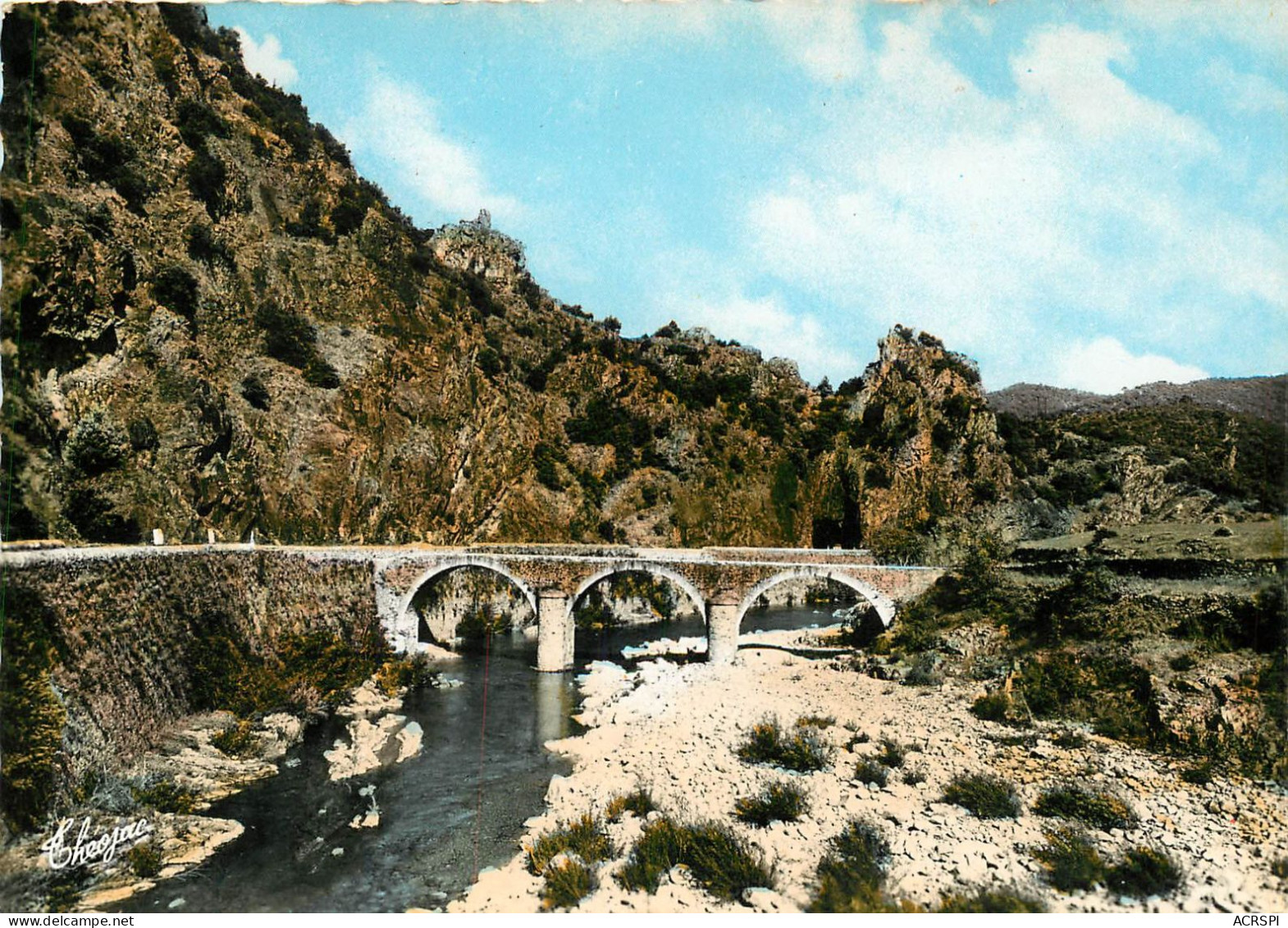 GARD SAINT JEAN DU GARD PONT DU REY ENTREE DU TUNNEL (scan Recto-verso) KEVREN0489 - Saint-Jean-du-Gard