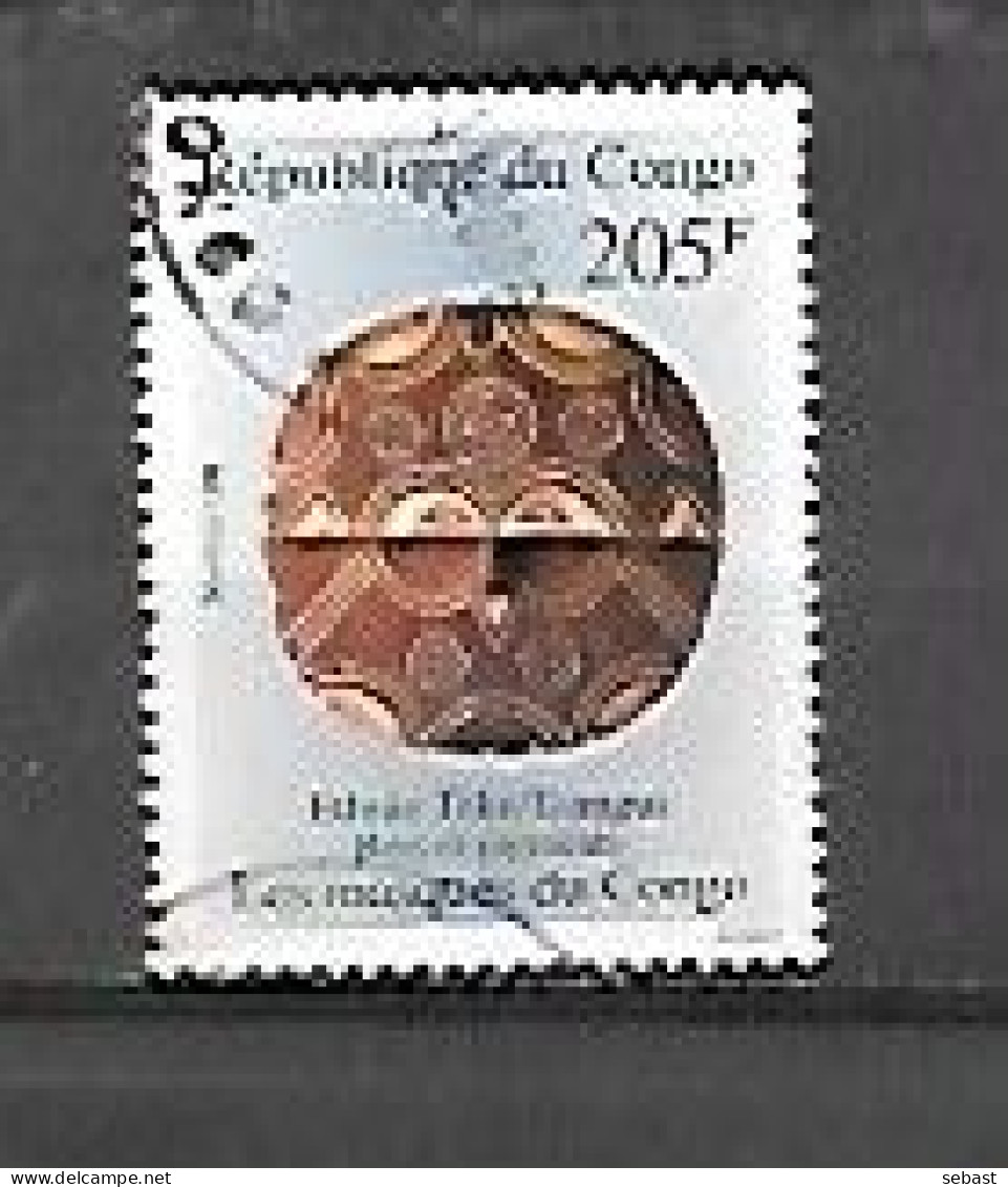 TIMBRE OBLITERE DU CONGO BRAZZA DE 1998 N° MICHEL 1598 - Altri & Non Classificati