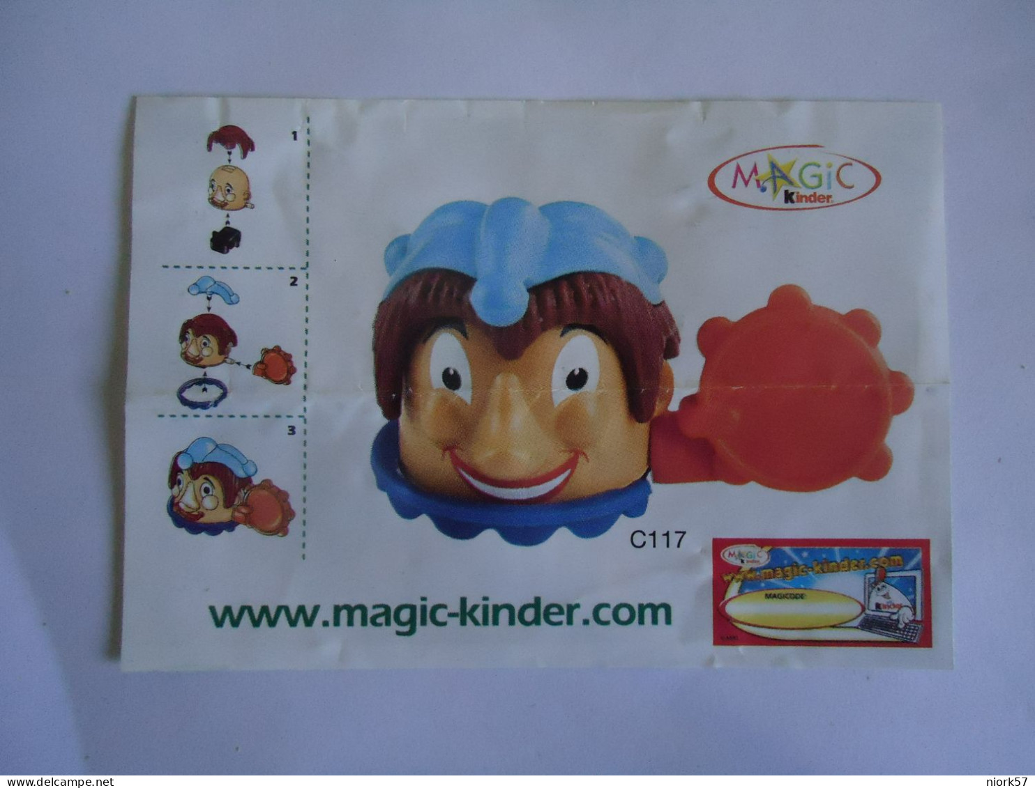 GREECE KINDER ONLY PAPERS INSTRUCTIONS CONTENT - Altri & Non Classificati