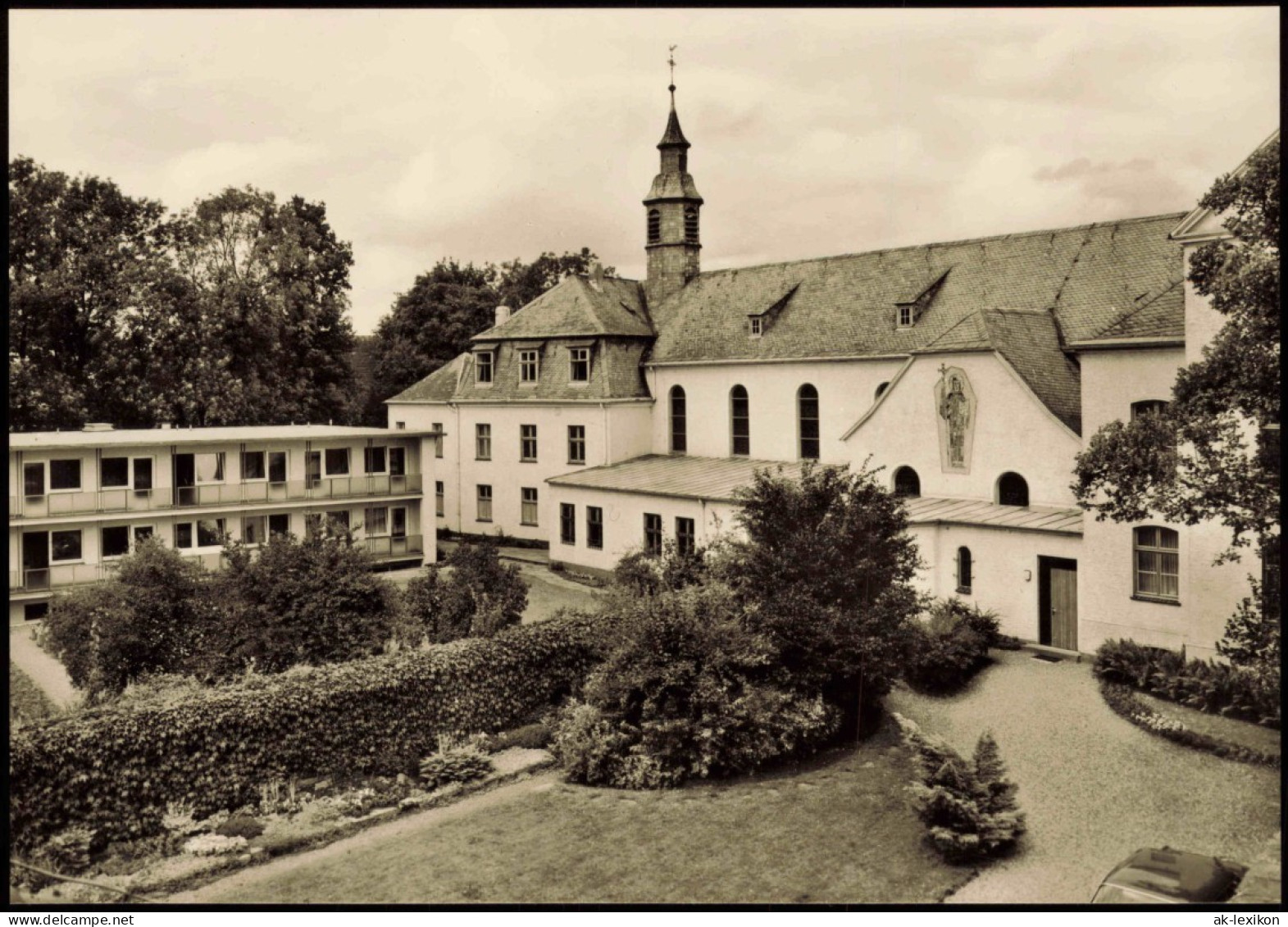 Ansichtskarte Herstelle-Beverungen Benediktinerinnenabtei V. HI. Kreuz 1961 - Beverungen