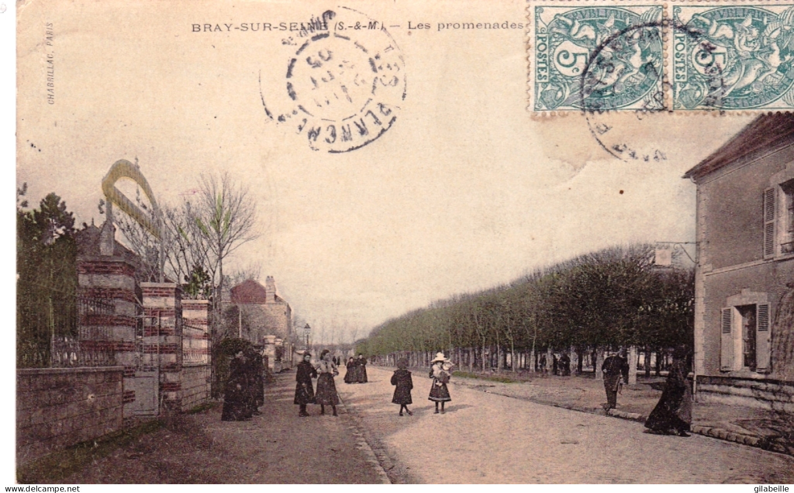77 - Seine Et Marne -BRAY Sur SEINE - Les Promenades - Bray Sur Seine