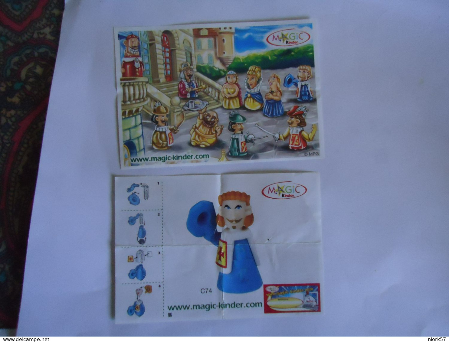 GREECE KINDER ONLY PAPERS INSTRUCTIONS CONTENT - Autres & Non Classés