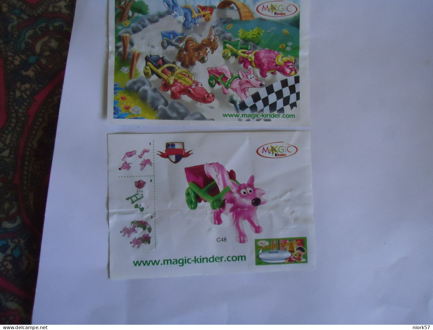 GREECE KINDER ONLY PAPERS INSTRUCTIONS CONTENT - Andere & Zonder Classificatie