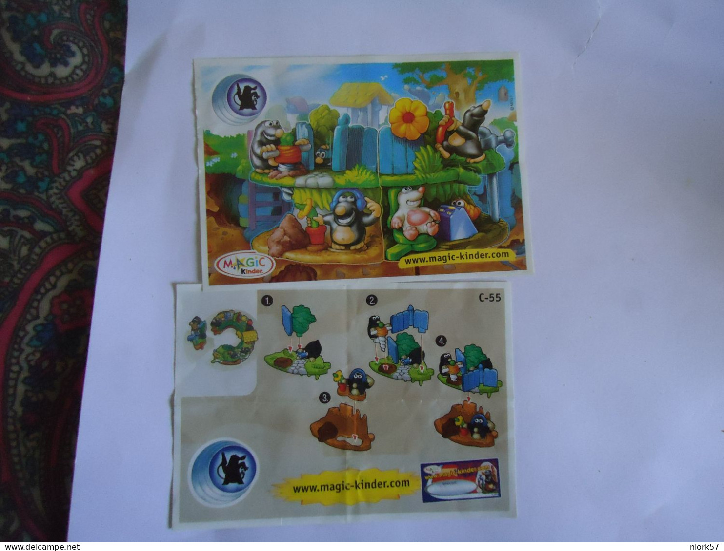 GREECE KINDER ONLY PAPERS INSTRUCTIONS CONTENT - Altri & Non Classificati