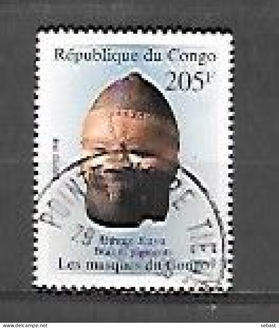 TIMBRE OBLITERE DU CONGO BRAZZA DE 1998 N° MICHEL 1598 - Oblitérés